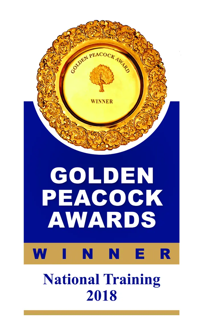 Golden Peacock National Training Award — Winner, 2018