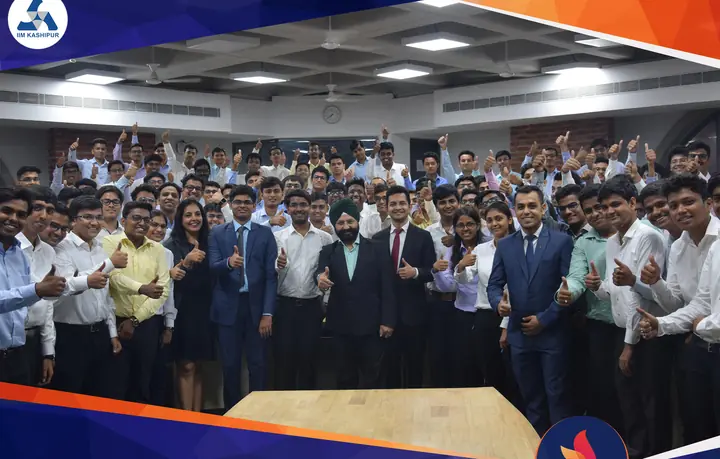 Guest lecture at IIM Kashipur — Prakarsh series