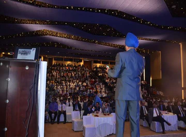Keynote to a packed auditorium